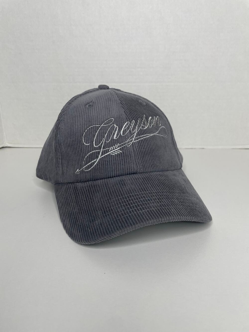 NEW Greyson Womens Scarlett Corduroy Hat Gray